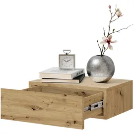 Pol-Power Tajo Nachtkommode 1 Schubkasten Holzwerkstoff Melamin 42x14x30 cm