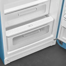 Smeg FAB28RDLB5 Retro-Kühlschrank (270 l, 1530 mm hoch, Light Blue)