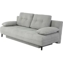 Jockenhöfer Schlafsofa Polyester 2-Sitzer Grau