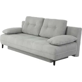 Jockenhöfer Schlafsofa Polyester 2-Sitzer Grau