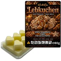WonderWax Duftwachs WonderWax® Duftwachs 6 Herzen, (Lebkuchen), Duftrichtung: Lebkuchen