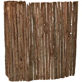 casa.pro Balkonverkleidung Rindenmatte Zamora 100 x 500 cm Braun Holz