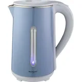Michelino 1,8 Liter Edelstahl Wasserkocher Alythia 28400 hellblau