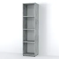 Vicco Raumteiler Ludus 142,5 x 36,2 x 33 cm Grau
