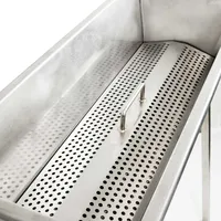 SCHMIDT security tools Mangal Grill 80x34 cm Silber