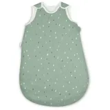 Ehrenkind Ehrenkind® Baby Sommerschlafsack Rund | Bio-Baumwolle | Sommer Schlafsack Gr. 50/56 Jade Tropfen | Schlafsack Baby Schlafsack Kinder