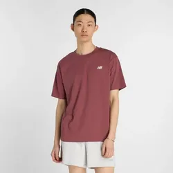 NEW BALANCE Herren Kapuzensweat Sport Essentials, WASHED BURGUNDY (MT41509WAD), M