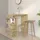 vidaXL Bartisch mit Regal 100 x 50 x 101,5 cm Braun