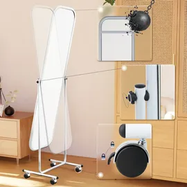 CLP Standspiegel Medusa weiß