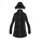 CMP Parka JACKET ZIP HOOD 34A0326, Basic Black, D40, WOMAN