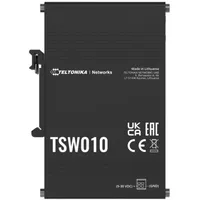 Teltonika TSW010 DIN Rain Switch 5 x RJ45 ports