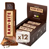 RAWBITE RAW BITE Bio Nussriegel 12 St.