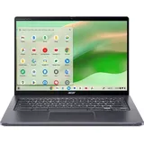 Acer Chromebook Spin 714 (14", Intel Core i5-1335U, 8 GB 256 GB DE), Notebook, Grau