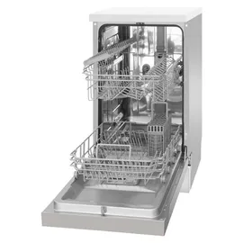 Amica EGSP 569 900 E Einbau-Geschirrspüler (teilintegrierbar, 450 mm breit, Edelstahl)