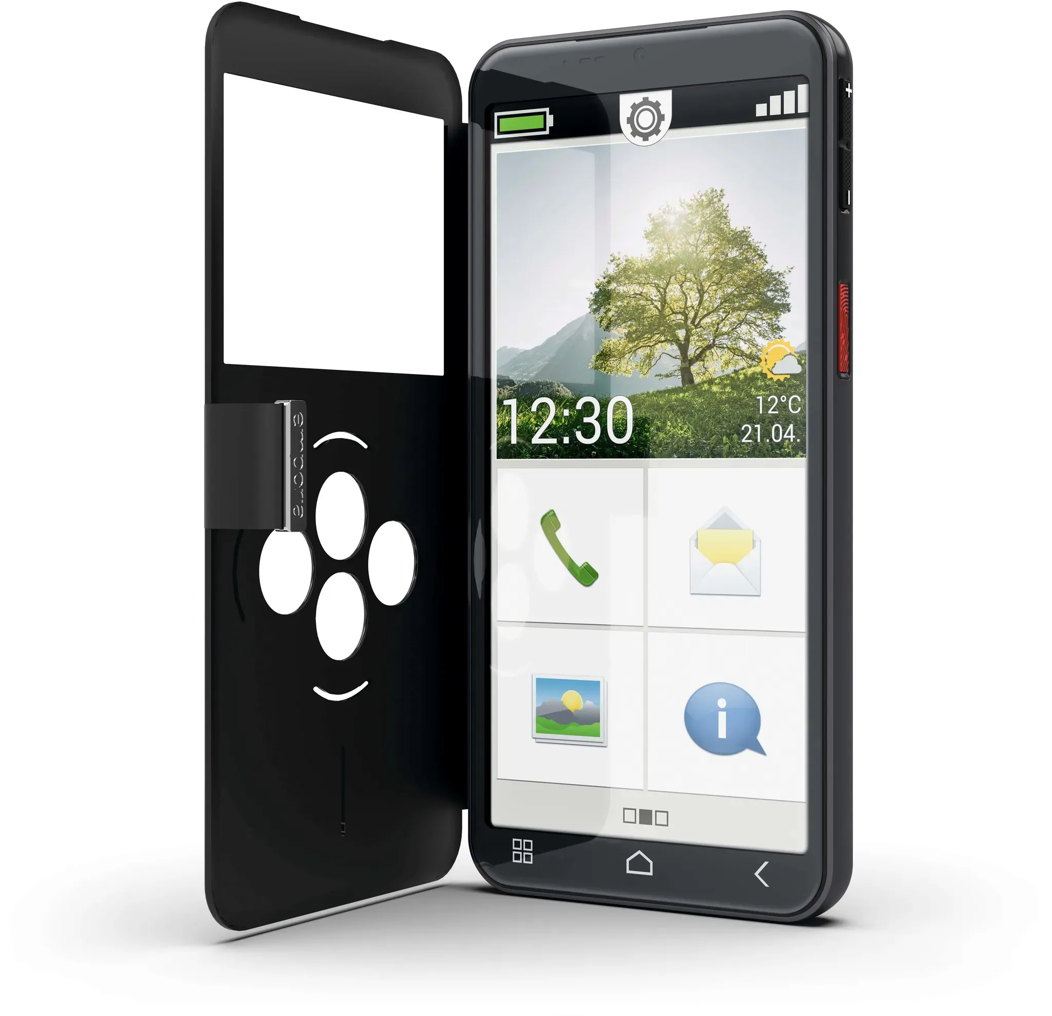 128 GB 4G Smartphone 13,8 cm (5.45 Zoll) Android 13 MP Dreifach Kamera Single SIM WiFi 5  SMART.7lite (Schwarz)