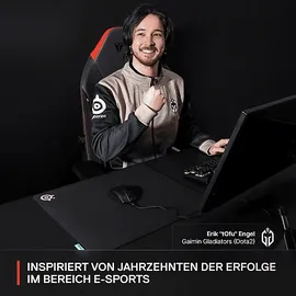 SteelSeries QcK XL Schwarz