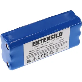 EXTENSILO Akku kompatibel mit Dirt Devil Spider 2.0 M612 Staubsauger (2500 mAh, 14,4 V, NiMH) - EXTENSILO