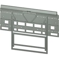 Naber Cox® Base MP1, Montageplatte, für Cox® Base Abfallsammler, hellgrau - Schwarz