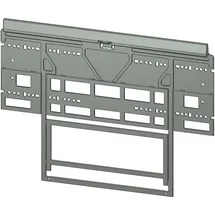 Naber Cox® Base MP1, Montageplatte, für Cox® Base Abfallsammler, hellgrau - Schwarz