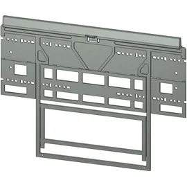 Naber Cox® Base MP1, Montageplatte, für Cox® Base Abfallsammler, hellgrau - Schwarz