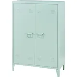 [en.casa] Oripää Aktenschrank 110 x 75 x 33 cm Pastellgrün