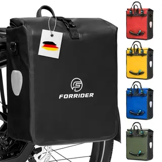 FORRIDER Fahrradtasche 22L schwarz