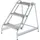 Günzburger Aluminium Arbeitspodest 3 Stufen 50054
