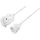 Sygonix SY-6248190 Strom Verlängerungskabel 16 A Weiß 1.50 m H05VV-F 3G 1,5 mm2