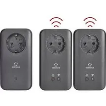Renkforce PL600D WiFi Powerline WLAN Network Kit 500 MBit/s