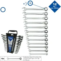 BRILLIANT TOOLS Ratschenringschlüssel, 12-tlg