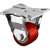 BS Rollen Bockrolle 35mm 100kg PU 90 +/- 3 Shore A Kugell.60x60mm STA BS ROLLEN