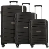 cocoono Leon Koffer-Set 3-tlg. cocoono/schwarz