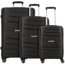 cocoono Leon Koffer-Set 3-tlg. cocoono/schwarz