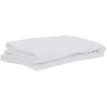 vidaXL Matratzenschoner wasserdicht 200 x 200 cm weiß