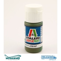 Italeri Acrylfarbe Dunkelgrün RLM71 20ml 4781