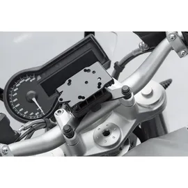 SW-Motech Navi-Halter am Lenker - Schwarz