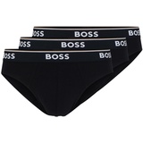 Boss Slip 3er-Pack BOSS Herren Brief, 3er Pack Power, Black, L