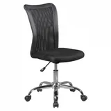 KADIMA DESIGN Kinderdrehstuhl, ergonomisch, Netz, höhenverstellbar, bis 30 kg in Schwarz | Gr.: onesize