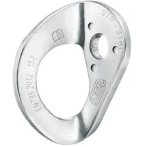 Petzl Kletterwand Bohrhakenlasche 10 mm Grau
