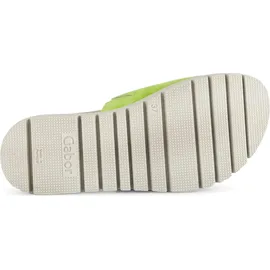 Gabor 63.745 Damen Pantoletten - Pantolette grün Freizeit NEU - Grün - 38