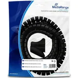 MediaRange Kabelbündel-Schlauch, 20mm, 2.5m, schwarz