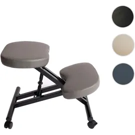 MCW Kniestuhl E10 Kunstleder Grau