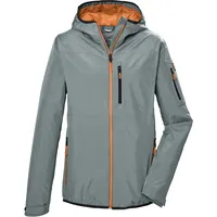 KILLTEC Herren Funktionsjacke/leichte Regenjacke mit Kapuze, packbar KOS 110