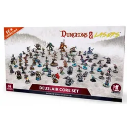 Dungeons & Lasers - Deuslair Miniaturen (Unbemalt) - Deuslair Core Set