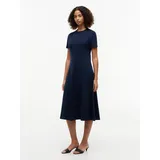 Tommy Hilfiger Midikleid Blau/Schwarz 36/38