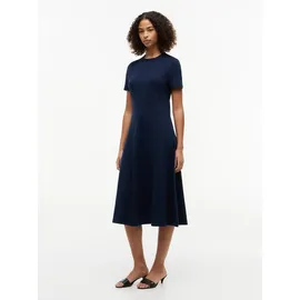 Tommy Hilfiger Midikleid Blau/Schwarz 36/38