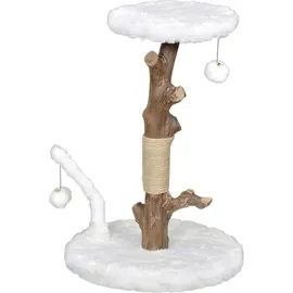 Dobar Lilly Kratzbaum 50 x 50 x 76 cm weiß