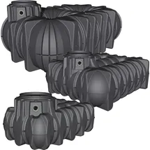Graf Platin Flachtank 5000 l PKW-befahrbar