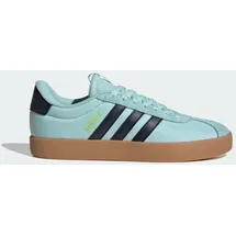 adidas VL Court 3.0 Semi Flash Aqua / Aurora Ink / Lucid Lemon 42