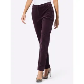 CREATION L Baumwoll-Modal-Cordhose lila 25